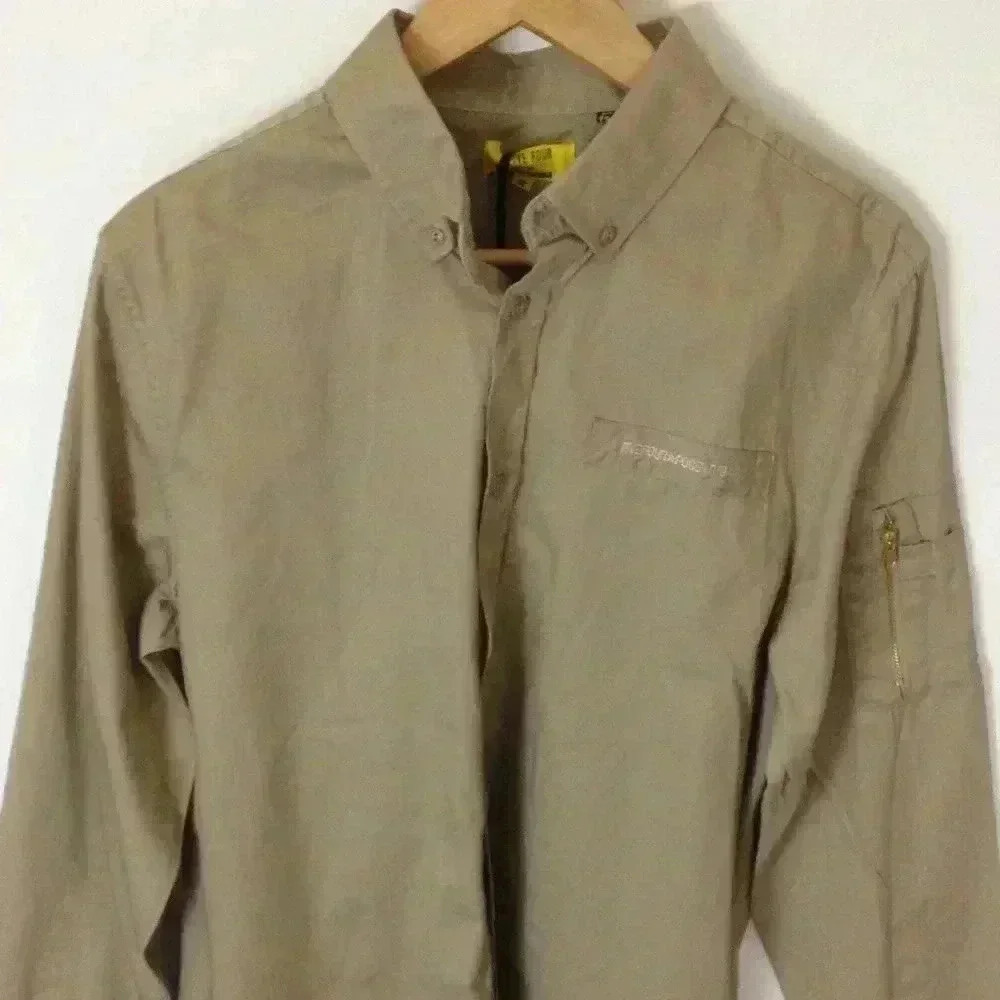 Five Four Poggy The Man Long Sleeve Tan M Shirt